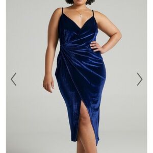 Loving blind midi dress